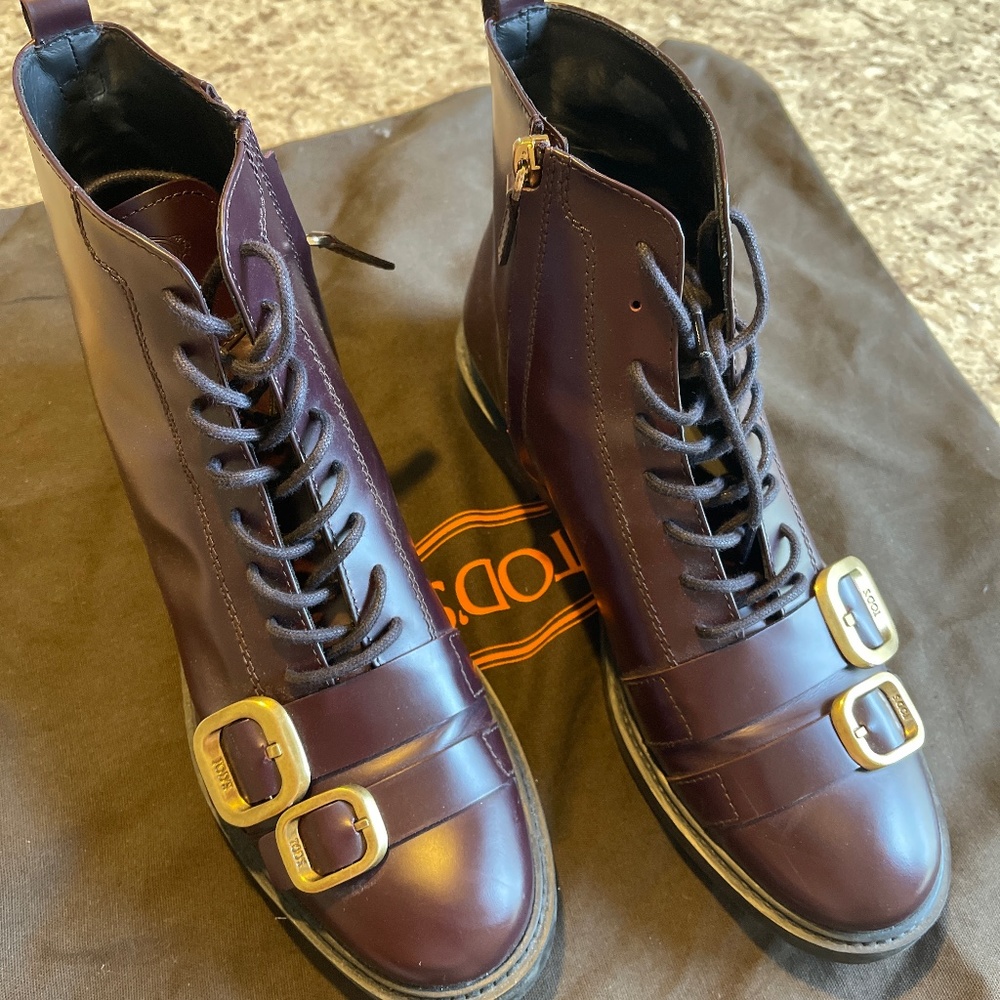Burgundy Boots